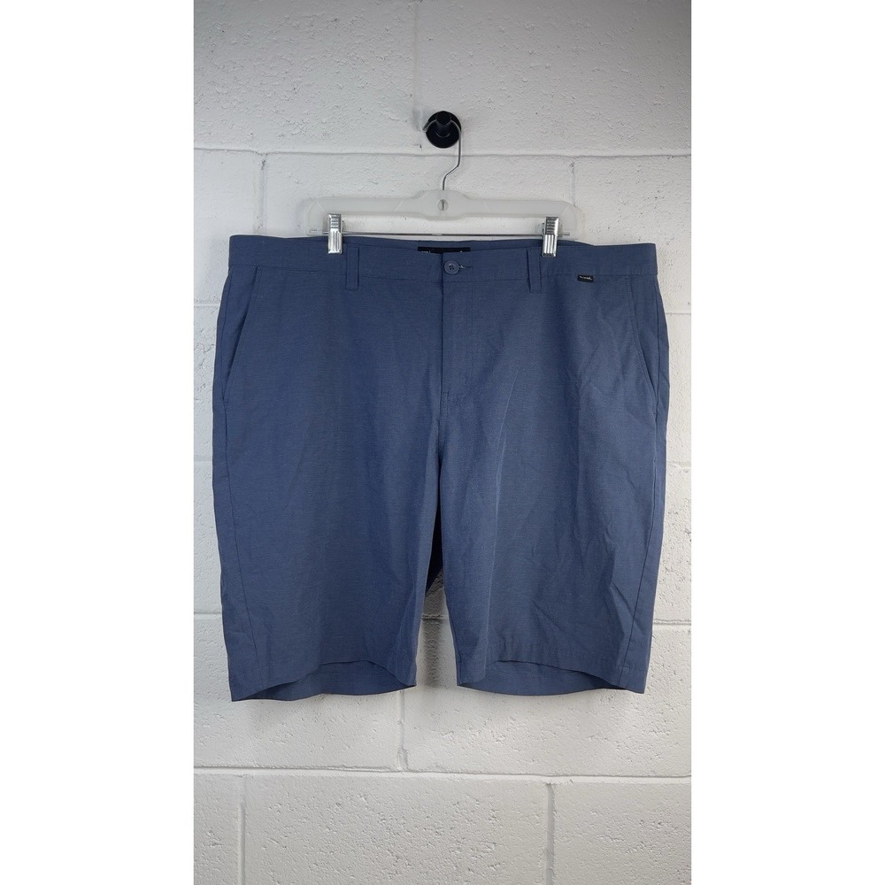 Travis Mathew Golf Shorts Mens Size 42 Blue Stretch Performance Navy Inseam 10"